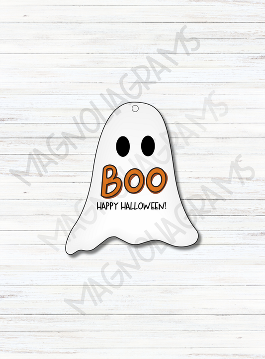 GHOST TAG ORANGE GOODY BAG TAG