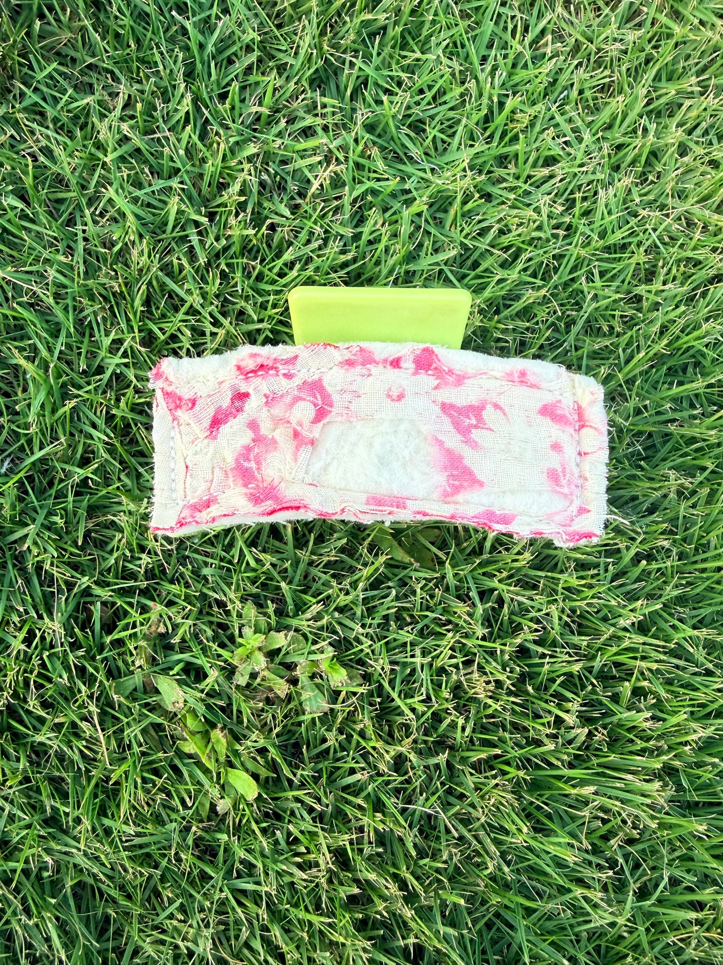 Vintage Quilt Claw Clip 3.5in 42