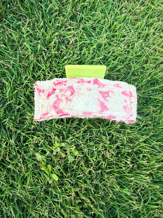 Vintage Quilt Claw Clip 3.5in 42