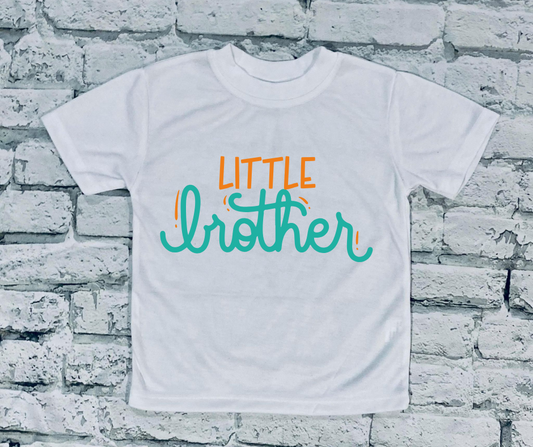 Little Brother Orange and teal