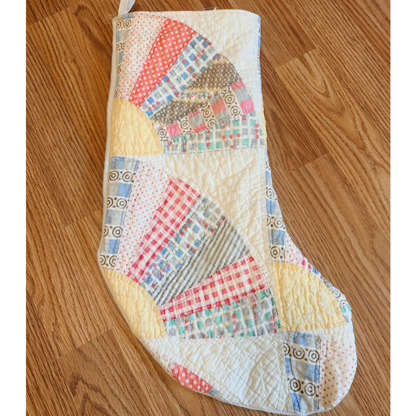 Vintage Quilt Stocking 113