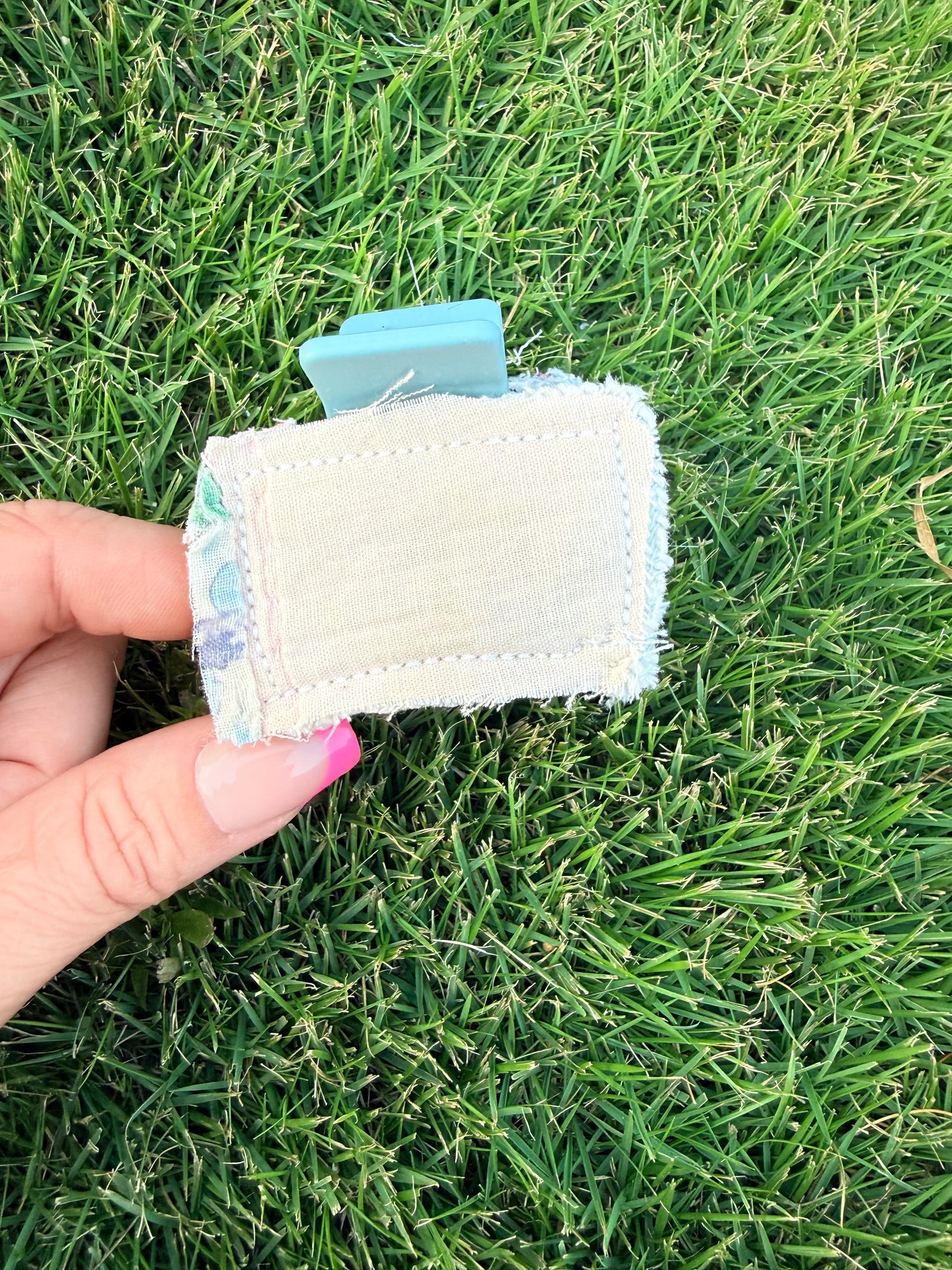 Vintage Quilt Claw Clip 2in 33