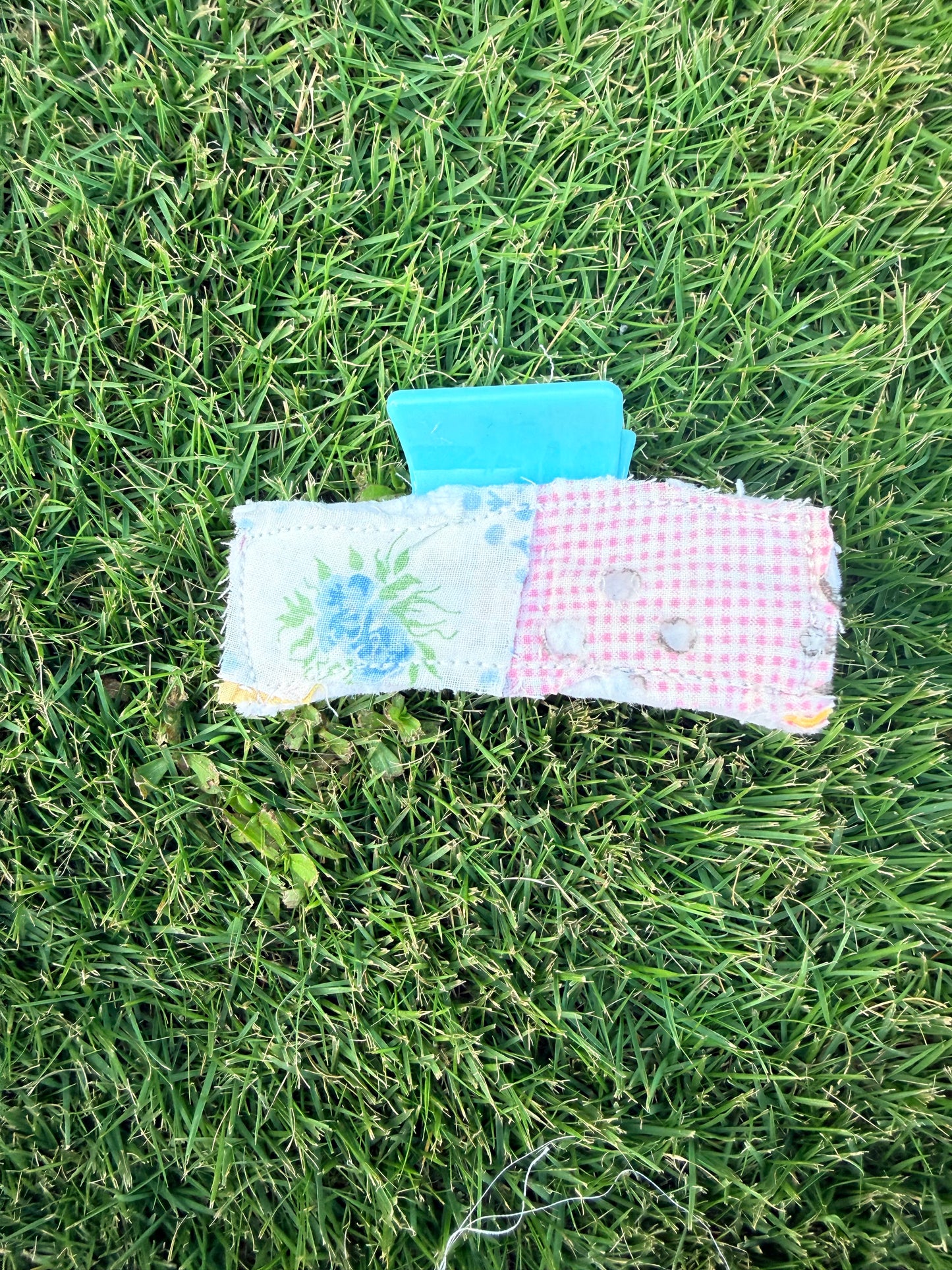 Vintage Quilt Claw Clip 3.5in 54