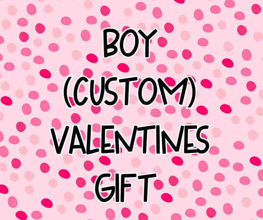 Boys Custom Valentines Gift