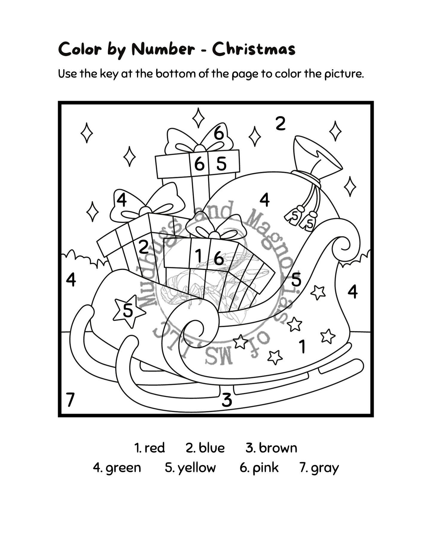 Christmas Busybook- Instant Download