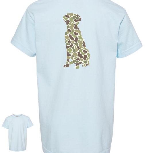 OLD SCHOOL CAMODOG-GREEN - LOGO FRONT