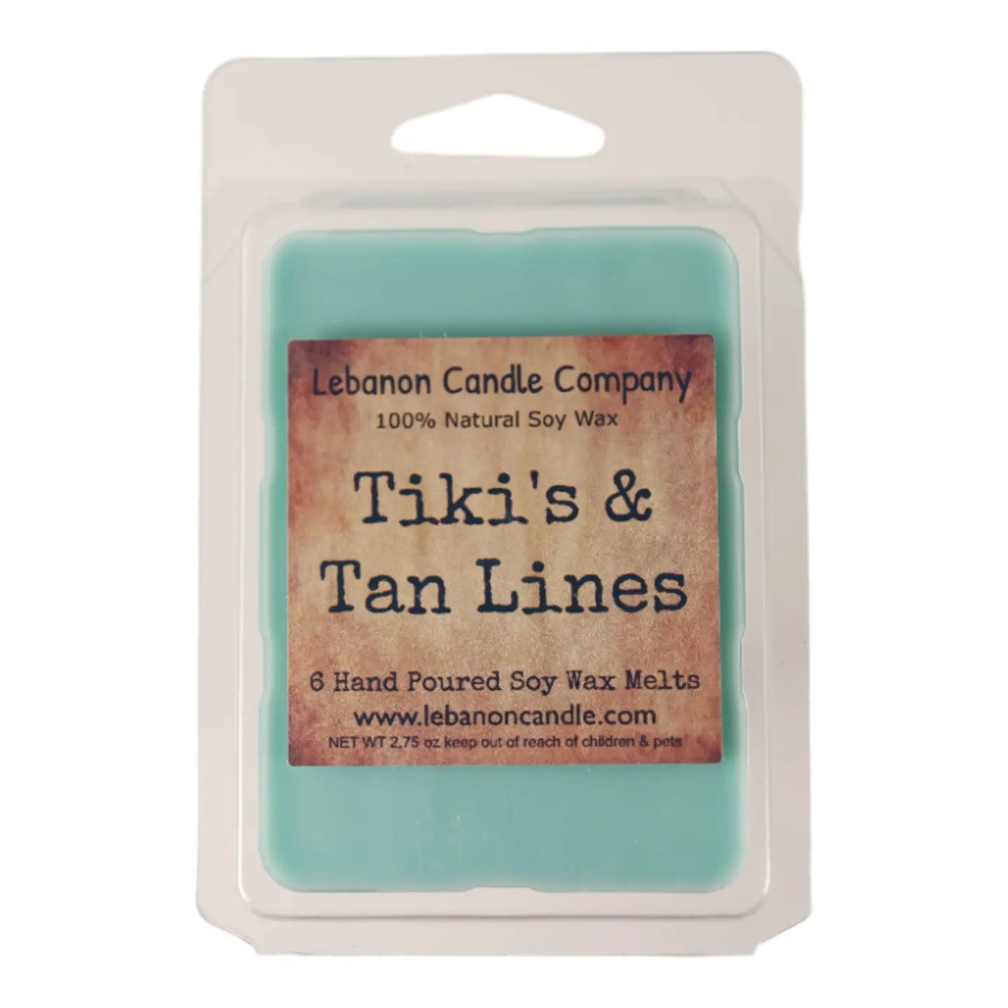 Tiki's & Tan Lines Wax Melt
