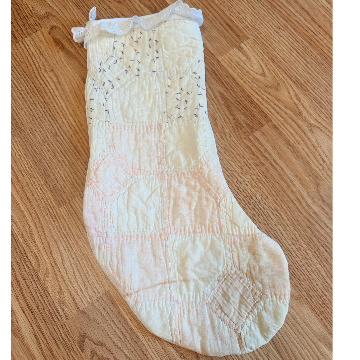 Vintage Quilt Stocking 92