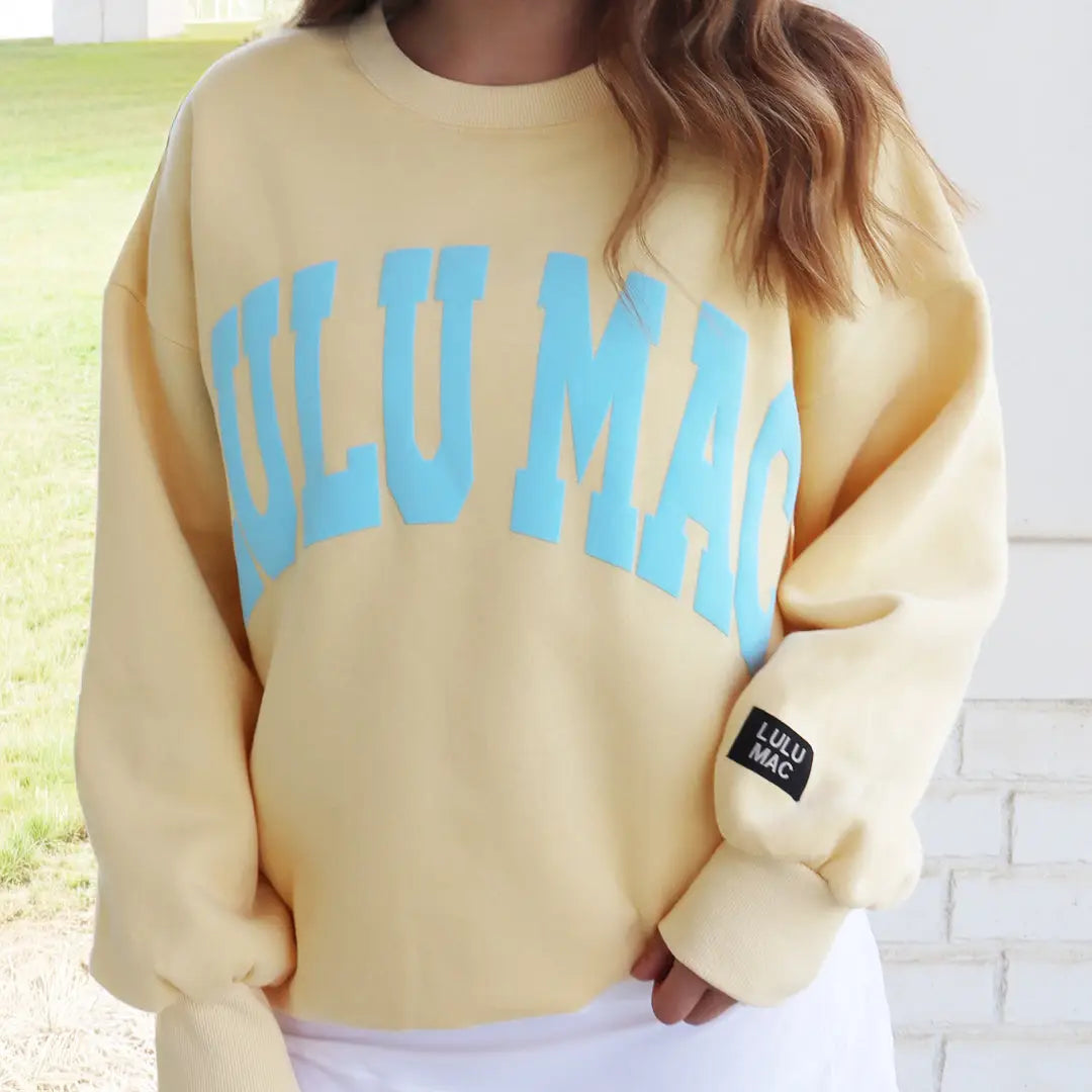 SWEATSHIRT WITH PUFF- MULTIPLE COLORS