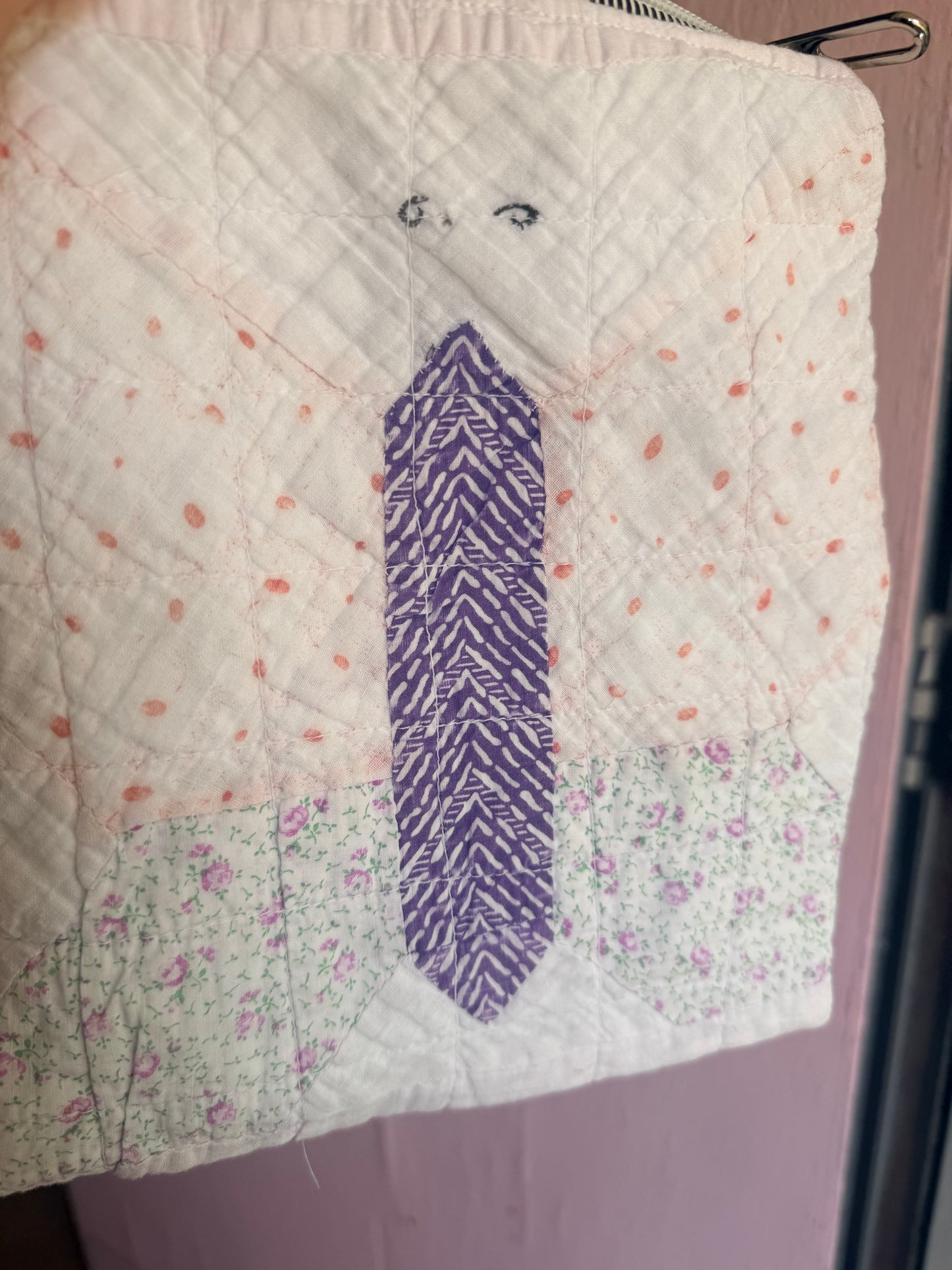 Butterfly Quilt Zipper Bag