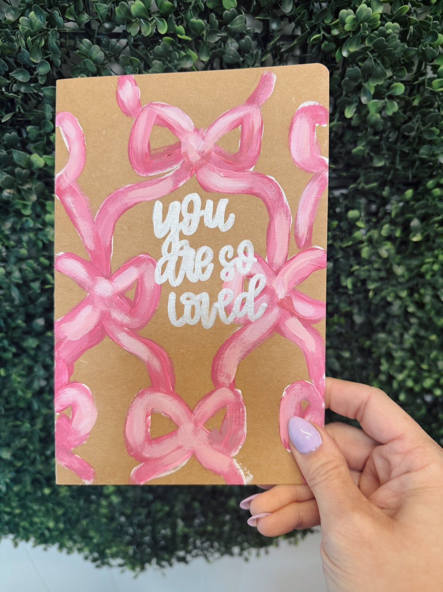 Handpainted Journal- 5120