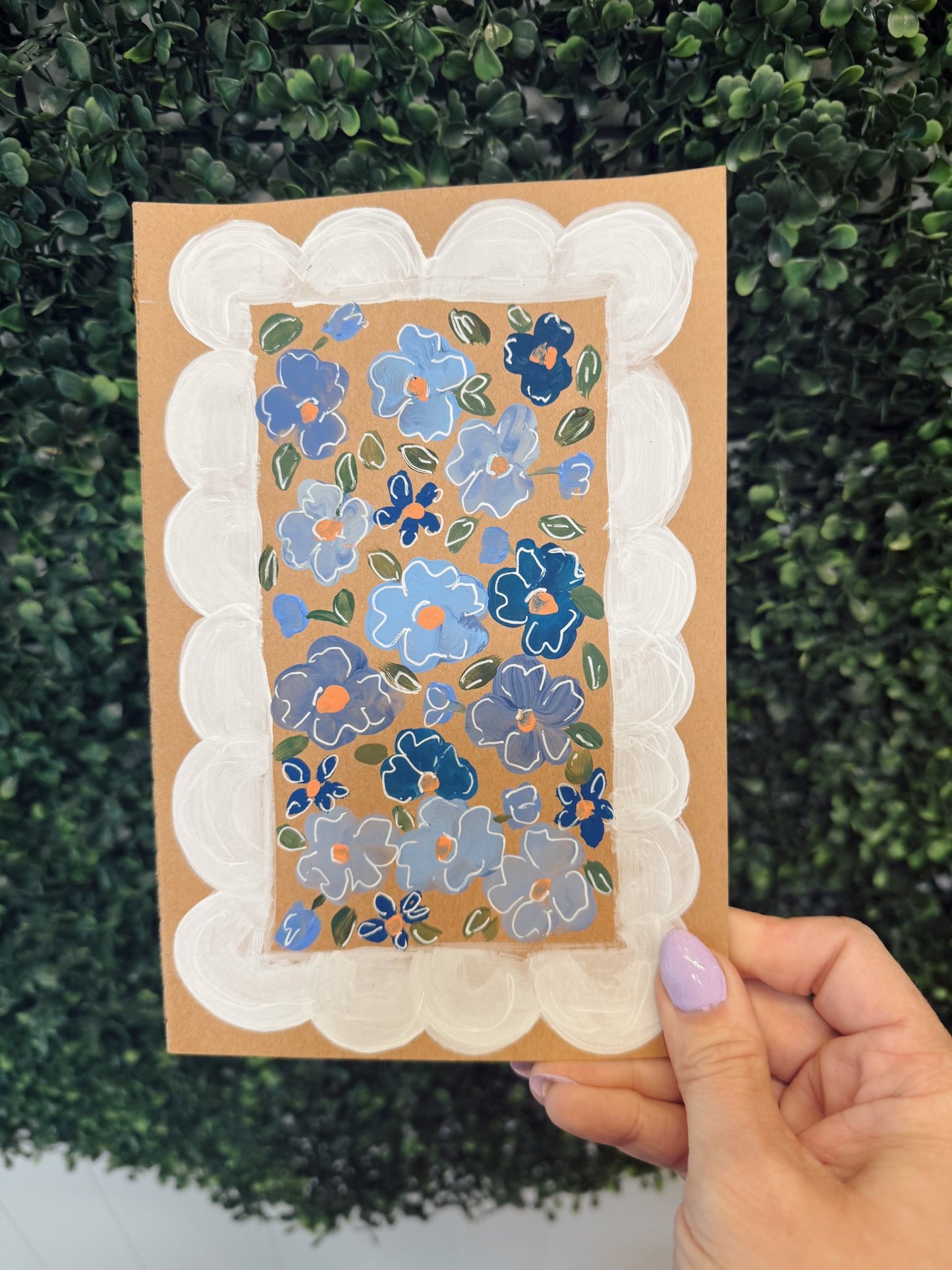 Handpainted Journal- 5125
