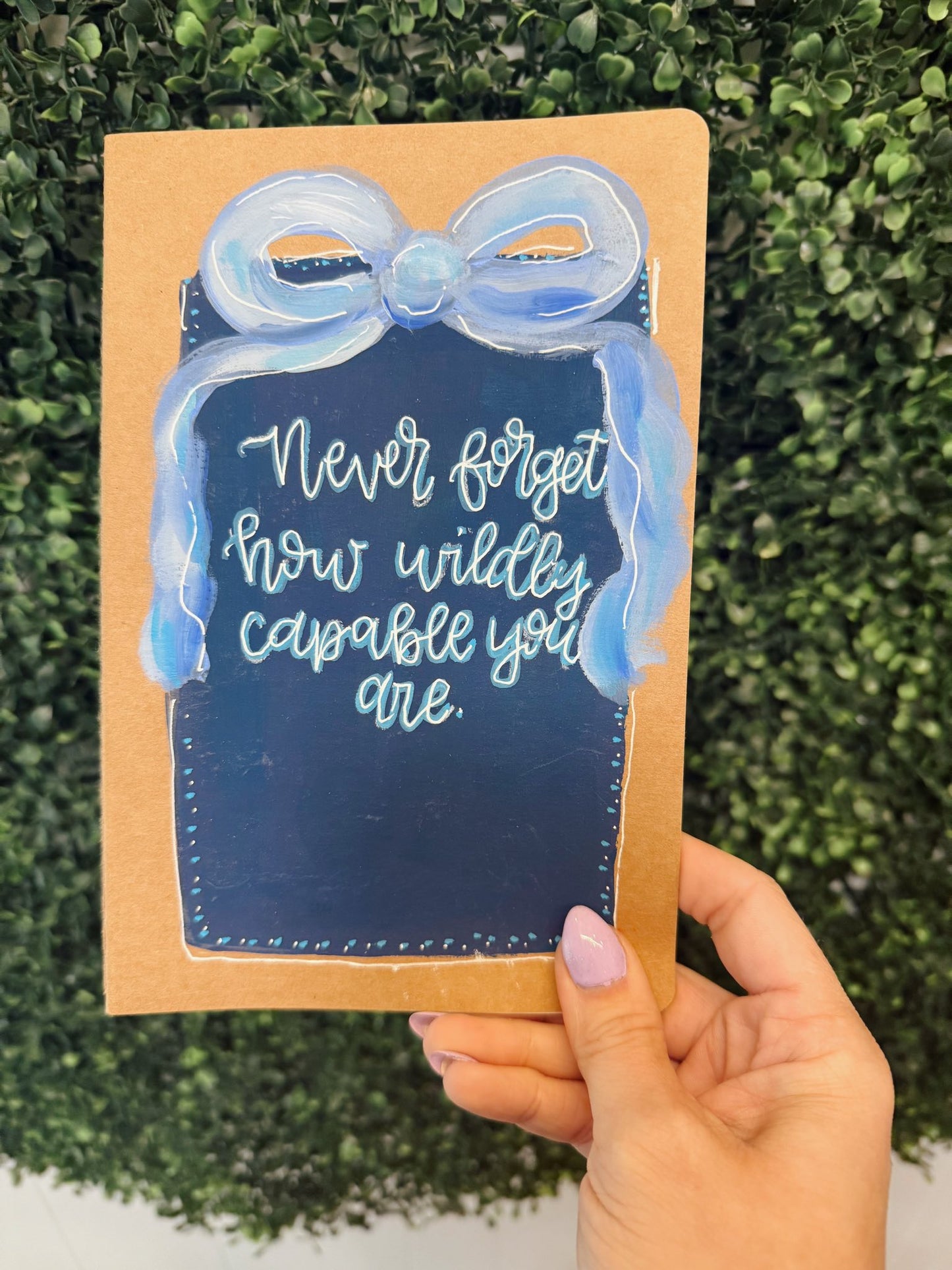 Handpainted Journal- 5192