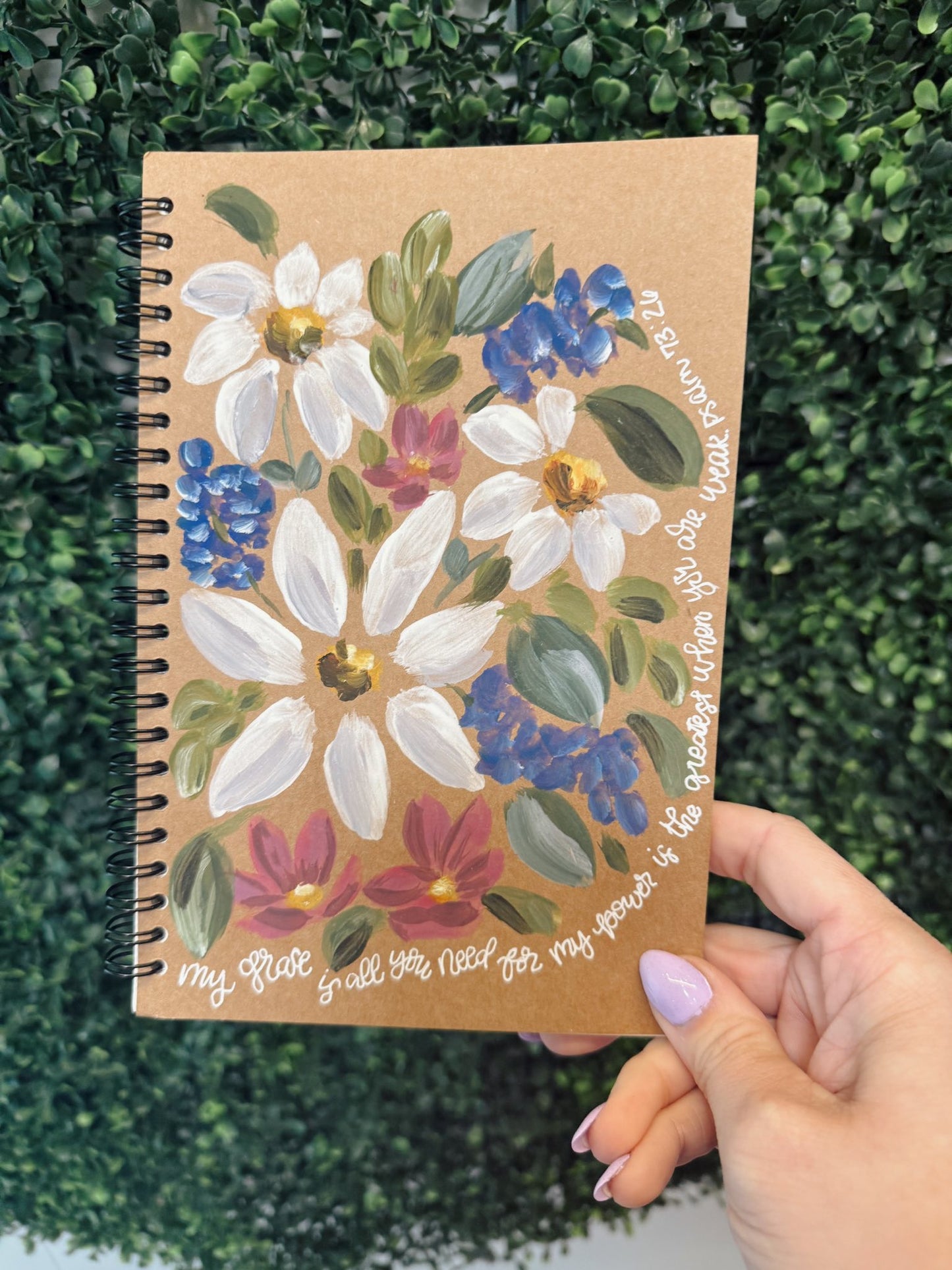 Handpainted Journal- 5199