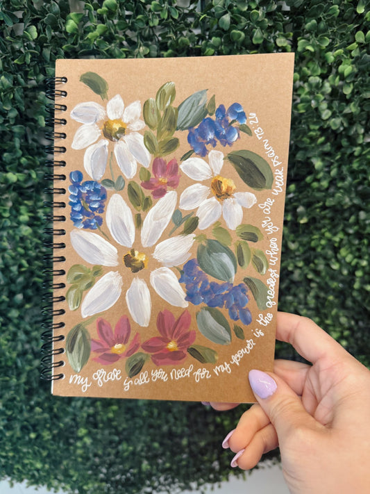 Handpainted Journal- 5199