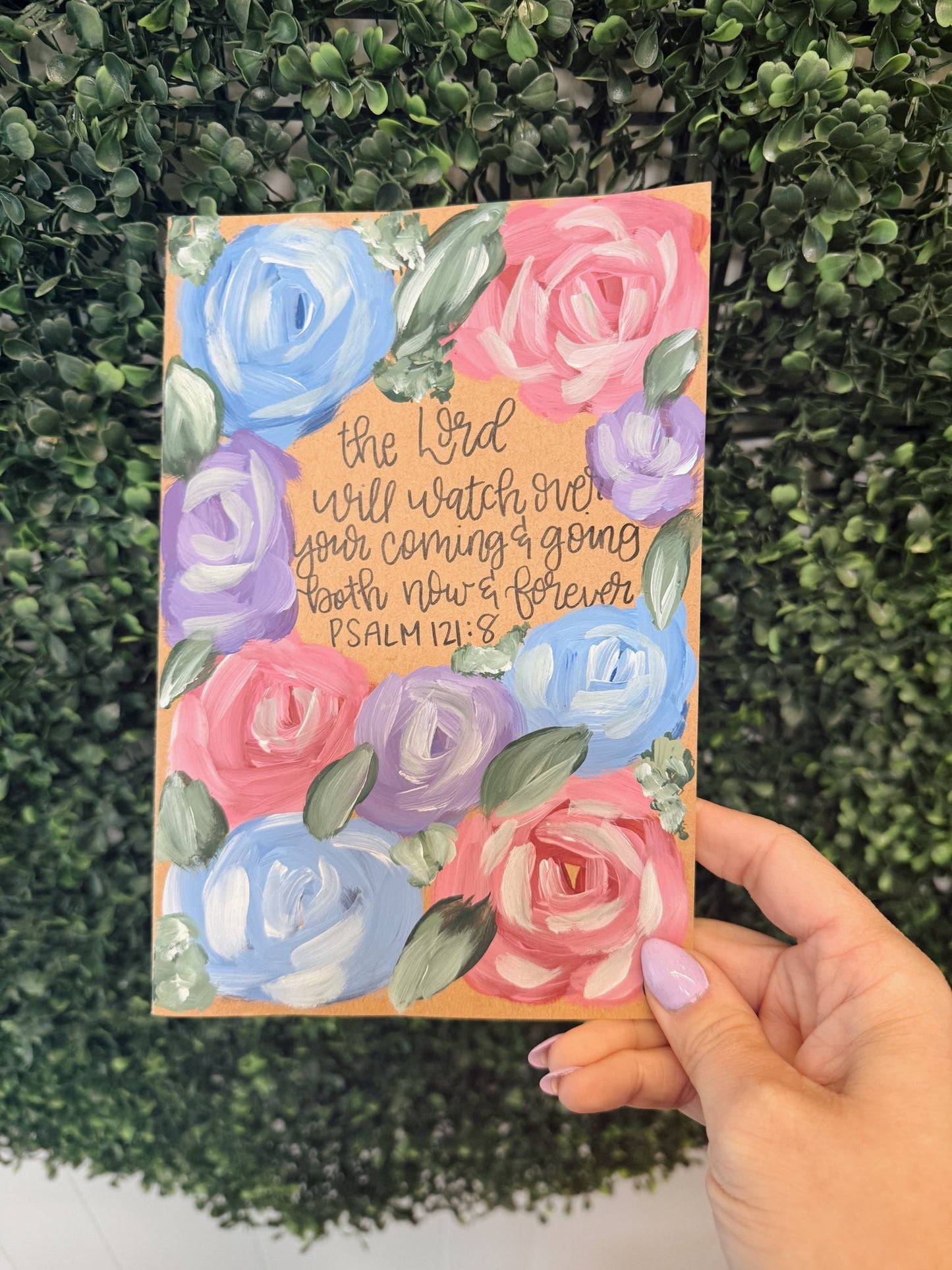 Handpainted Journal- 5131