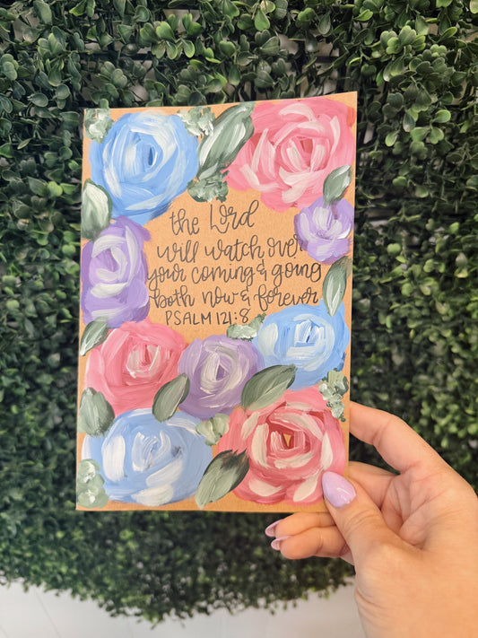 Handpainted Journal- 5131