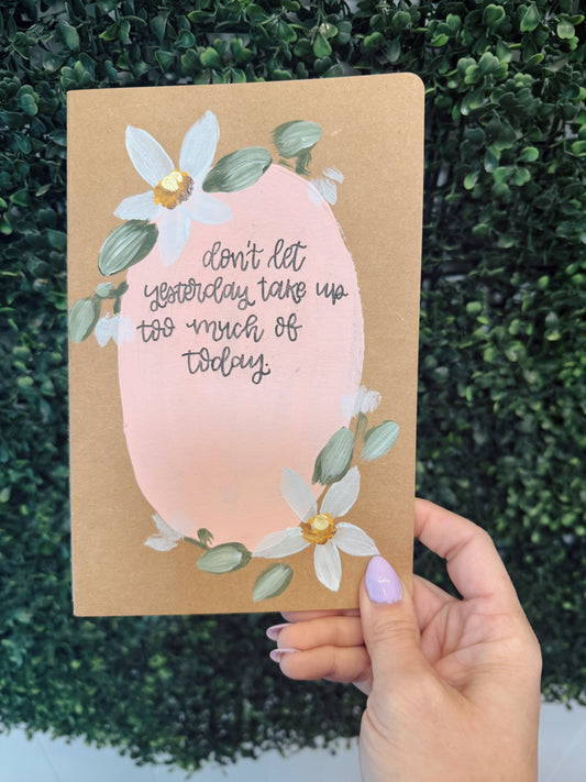 Handpainted Journal- 5121