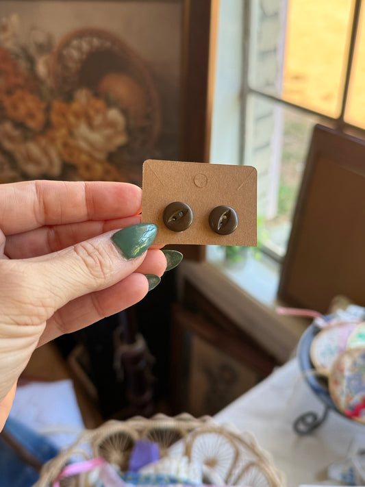 Vintage Button Studs- Dry Goods