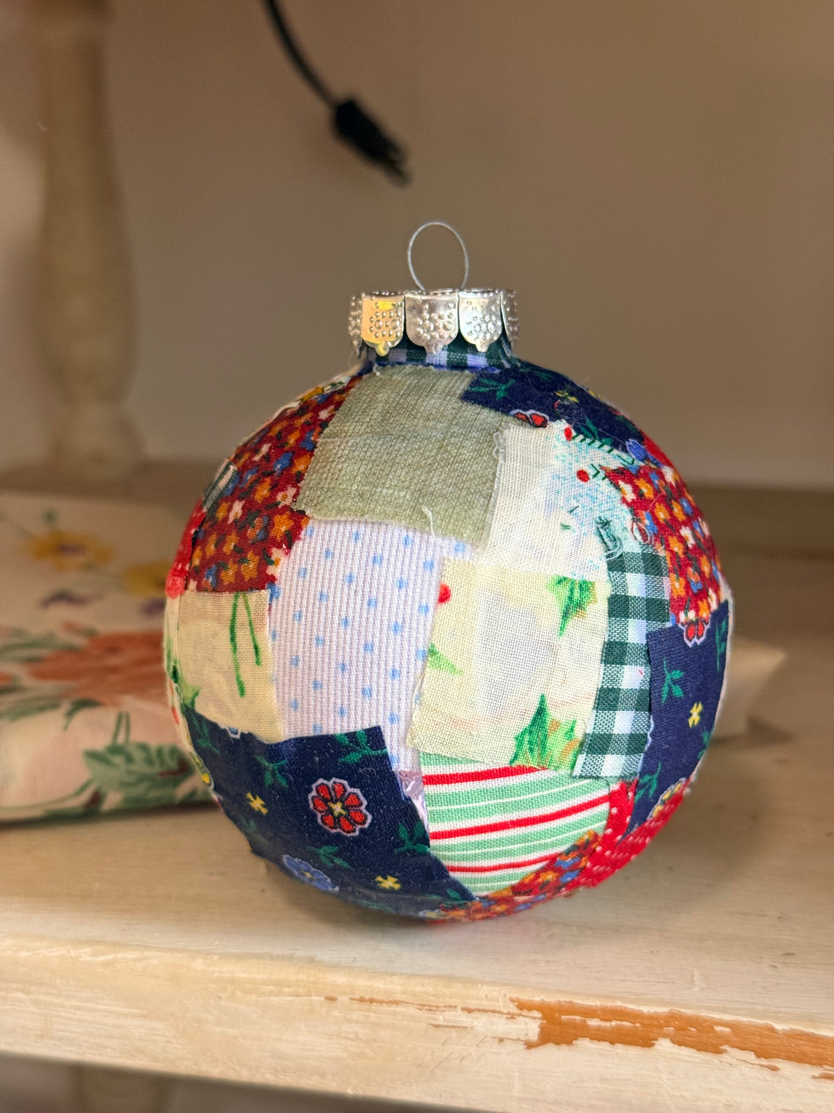 Vintage Fabric Ornament