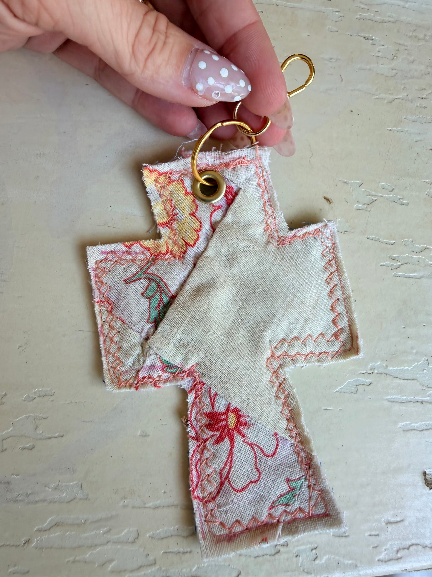 Cross Keychain