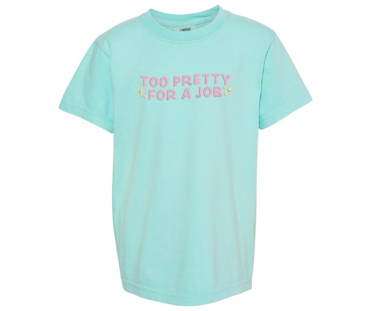 TOO PRETTY COMFORT COLOR TEE