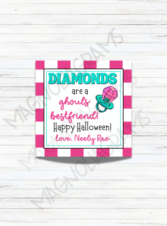 DIAMONDS GOODY BAG TAG