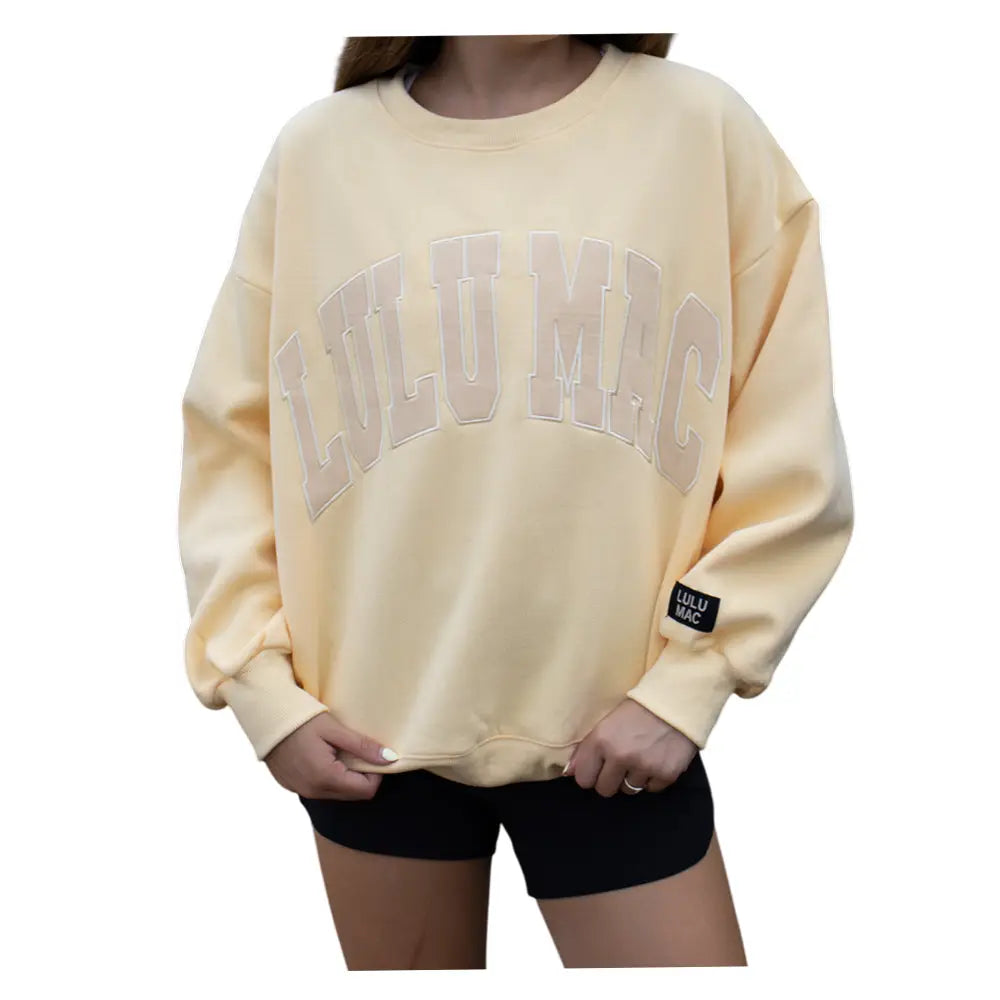 SWEATSHIRT WITH STITCH- MULTIPLE COLORS