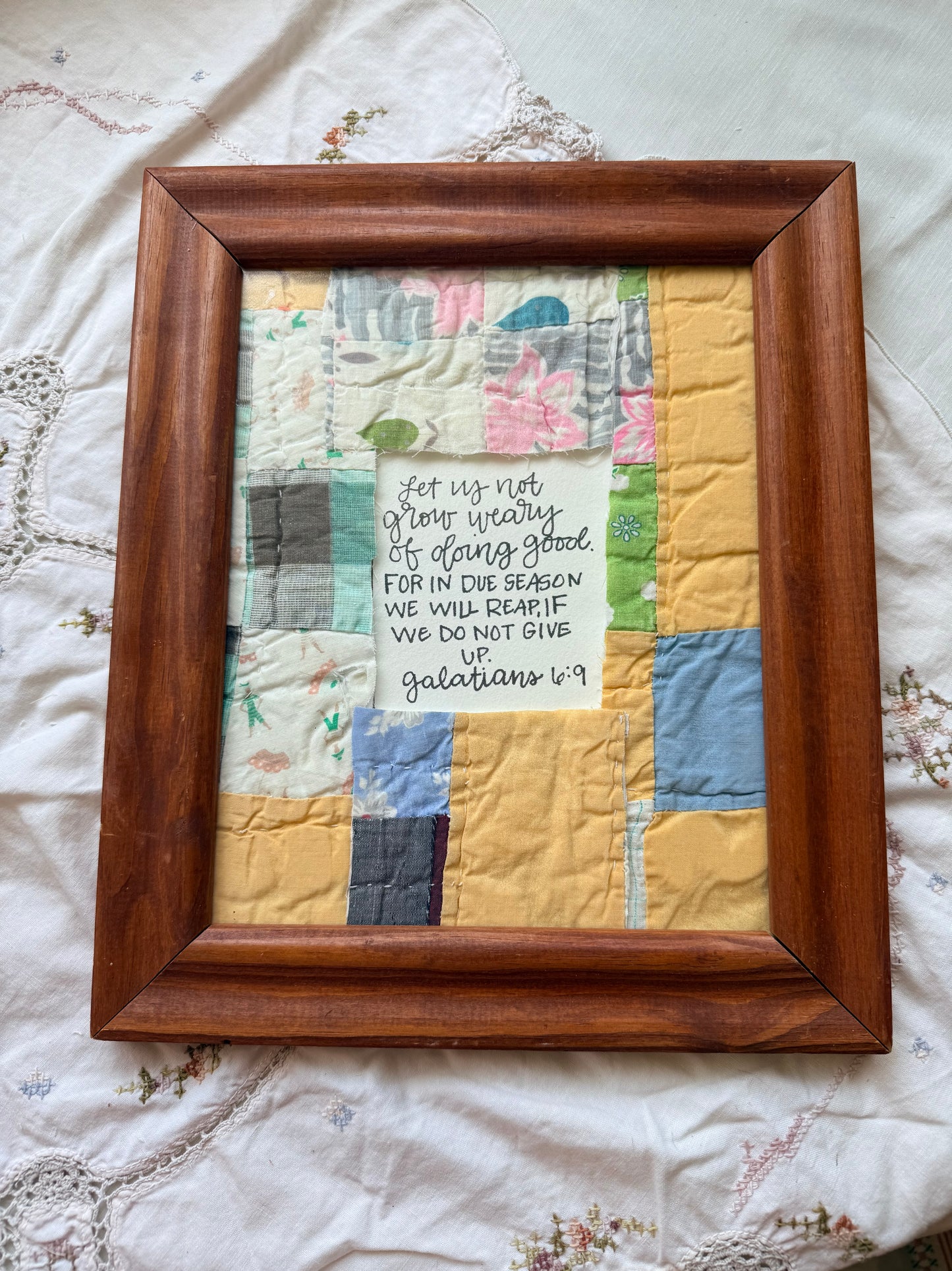 8x10 Galatians 6:9