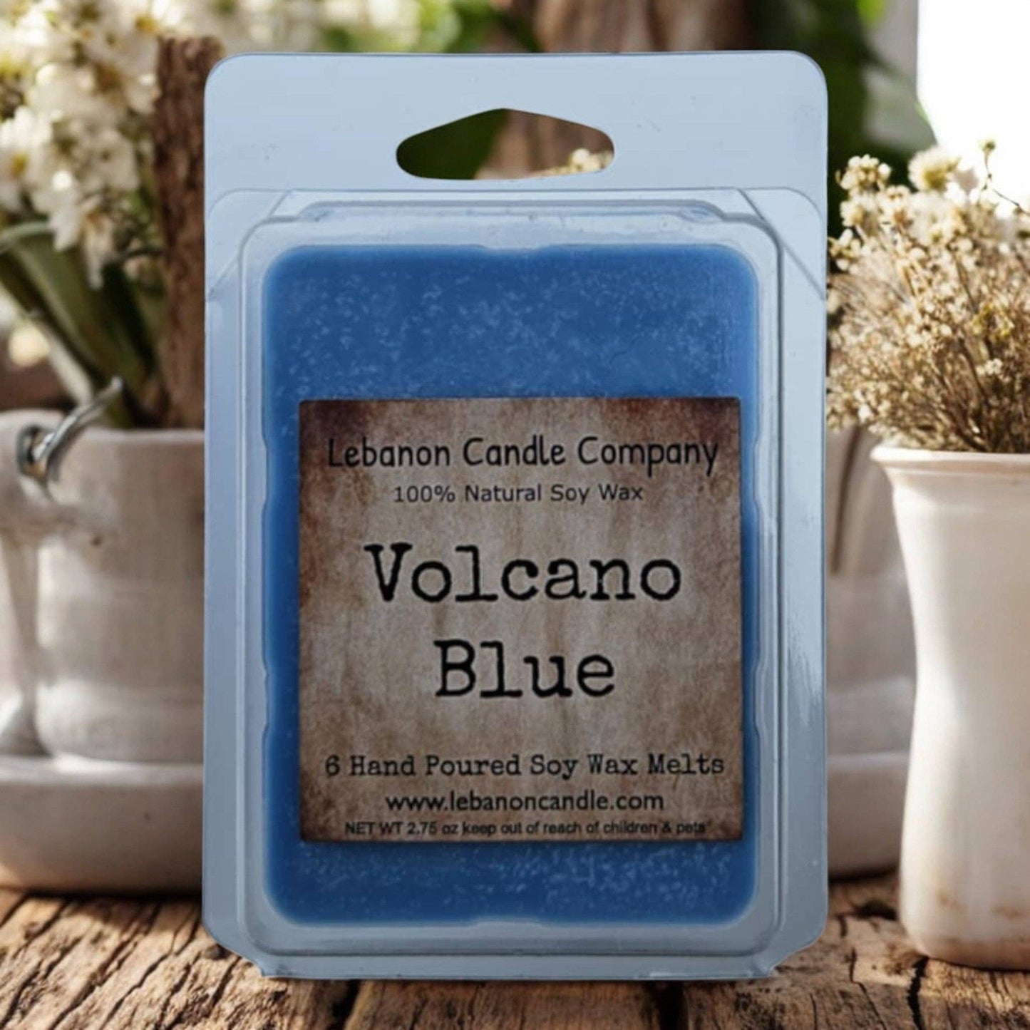 Volcano Blue Wax Melt
