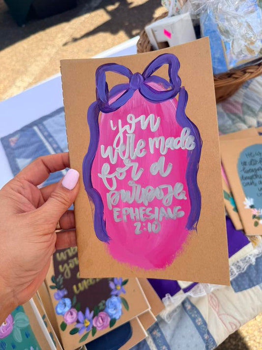 Handpainted Journal-36