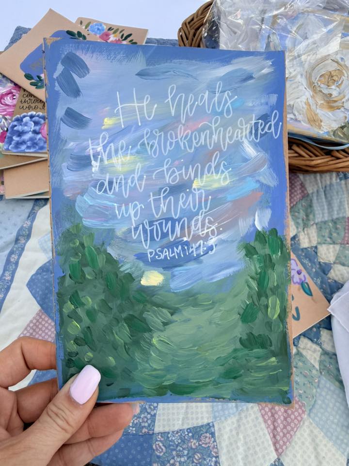 Handpainted Journal-6