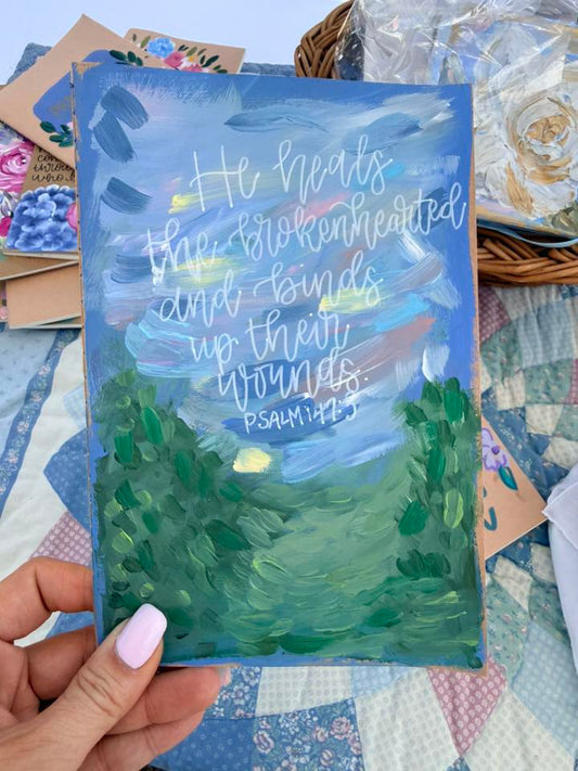 Handpainted Journal-6