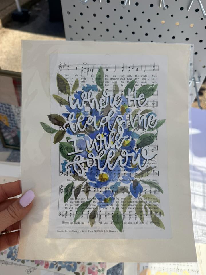 Handpainted Hymn- 4