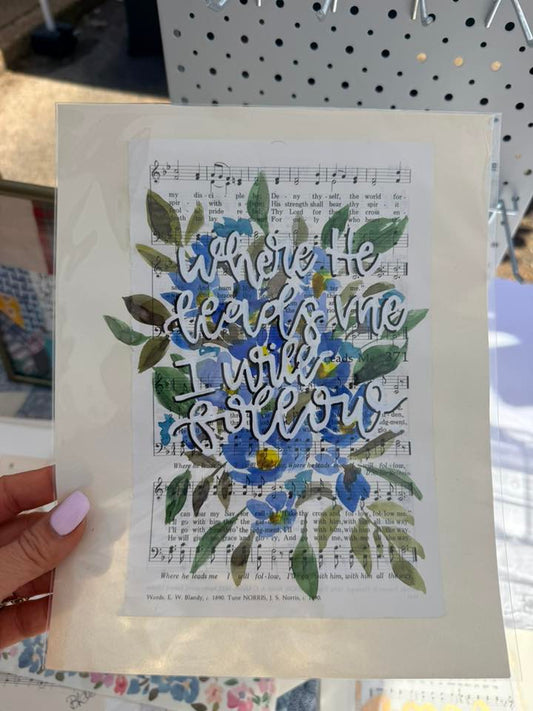 Handpainted Hymn- 4