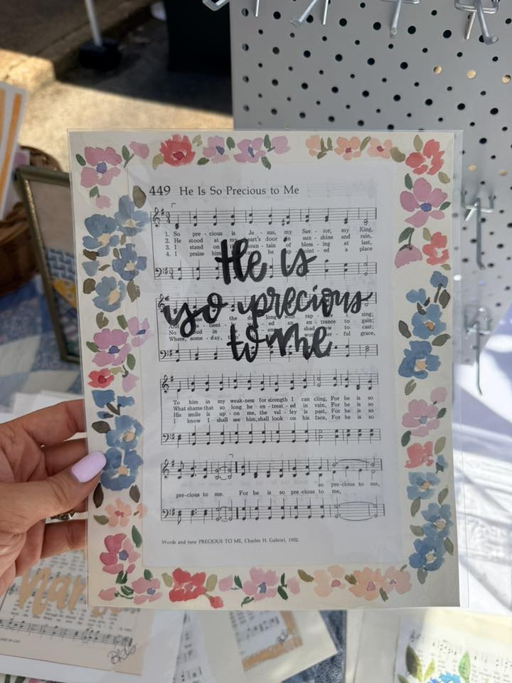 Handpainted Hymn- 5