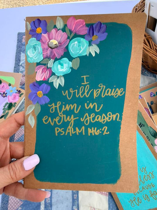 Handpainted Journal-16