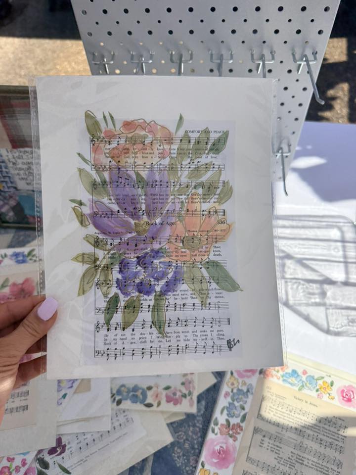 Handpainted Hymn- 1