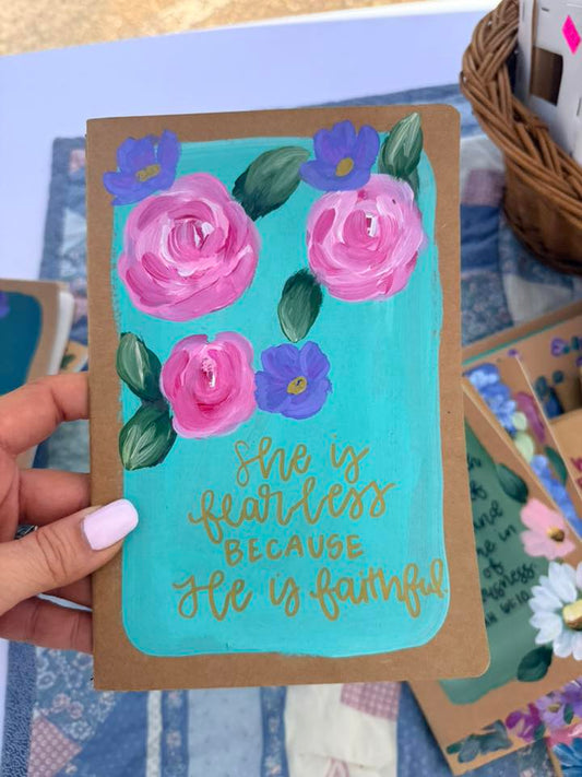 Handpainted Journal-15