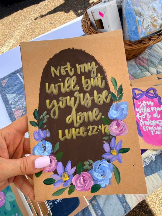 Handpainted Journal-35