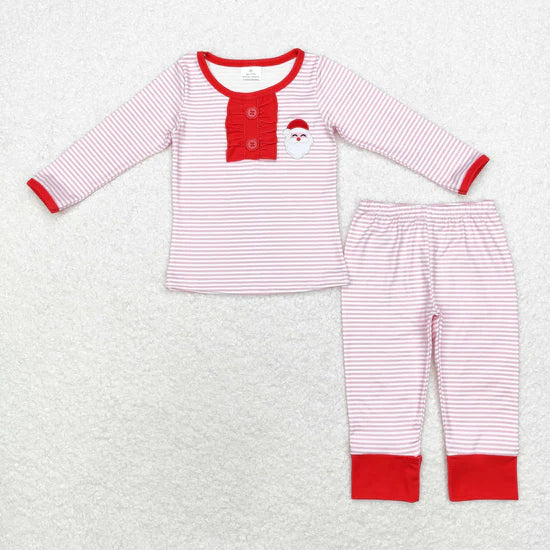 GLP1529 Embroidered Santa Claus pink