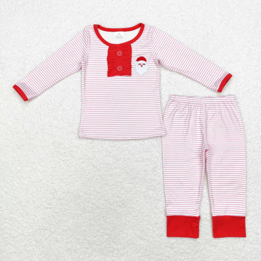 GLP1529 Embroidered Santa Claus pink