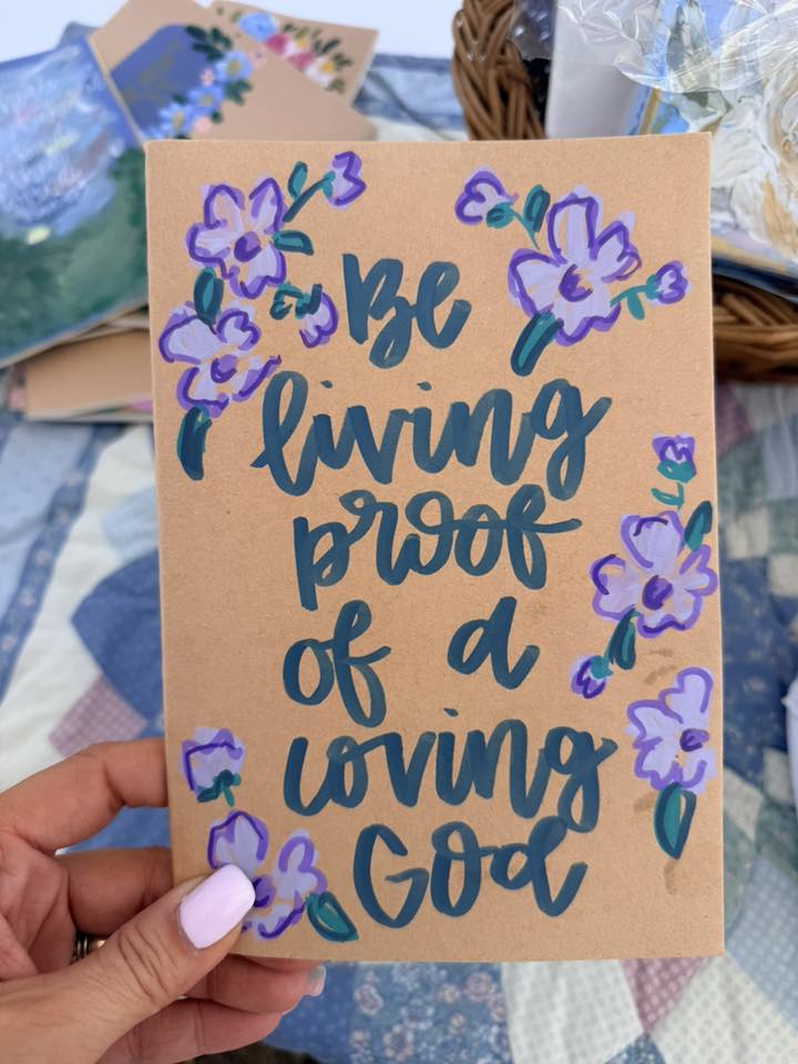 Handpainted Journal-5