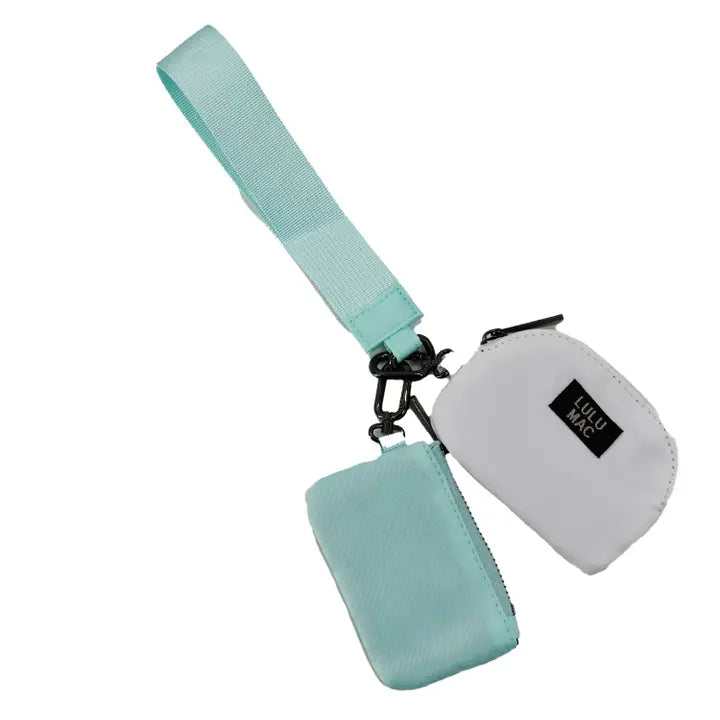 Lulu Mac Double Pouch Wristlets- Several Color Options