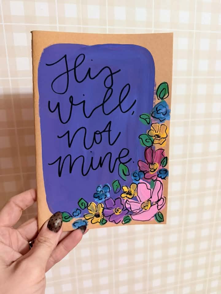 Handpainted Journal-70