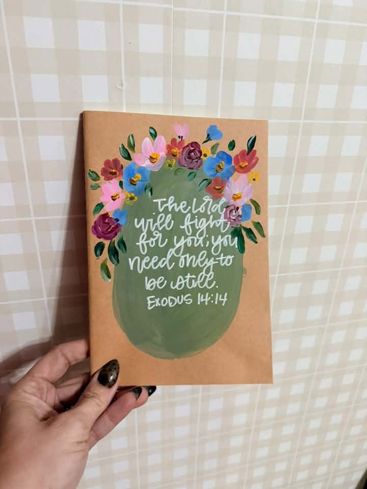 Handpainted Journal-61