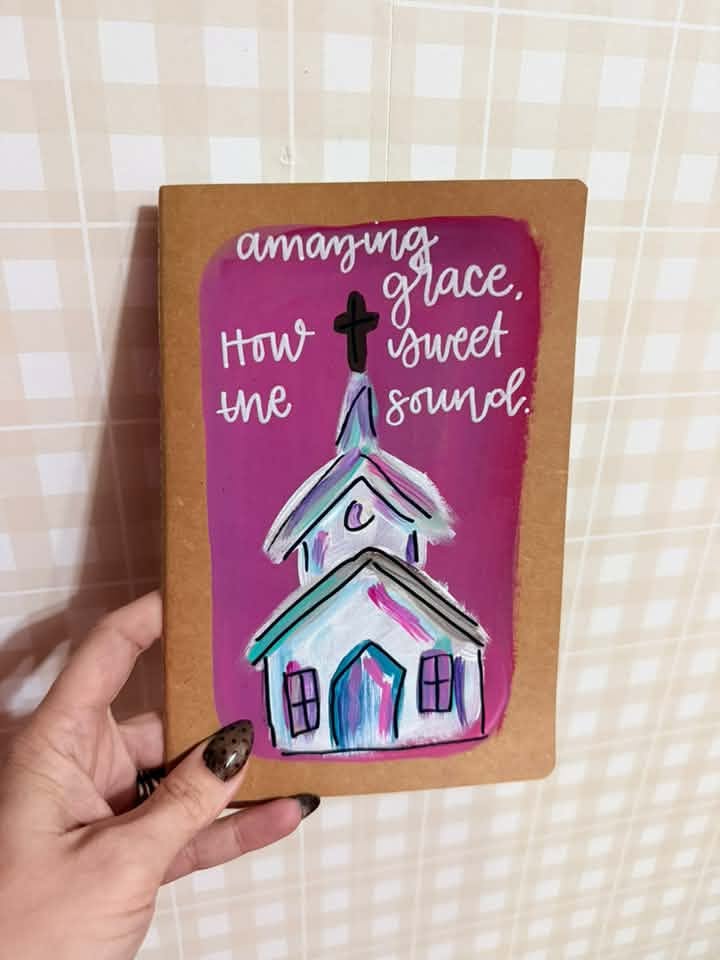 Handpainted Journal-60
