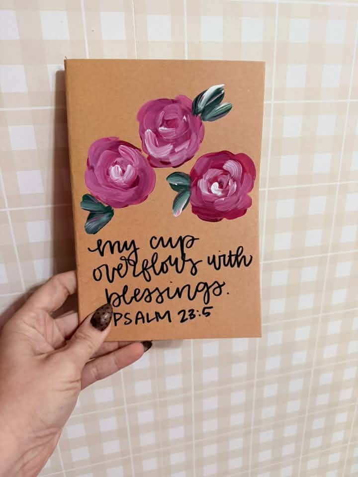Handpainted Journal-51