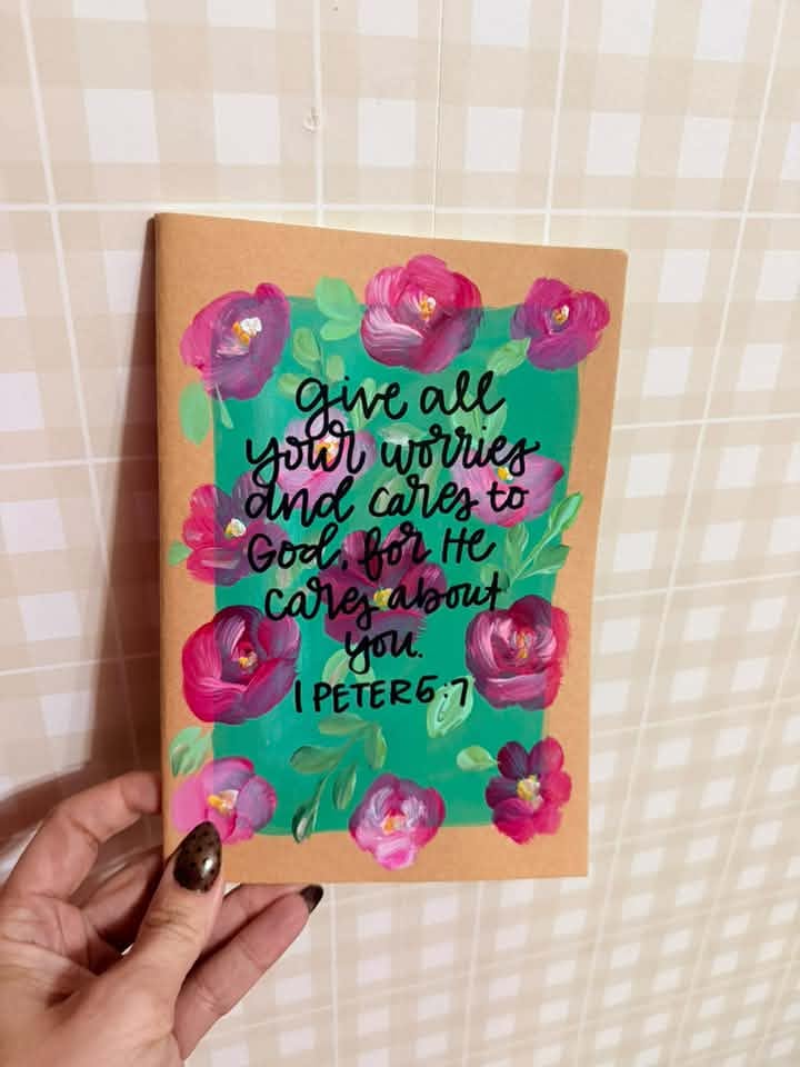 Handpainted Journal-59