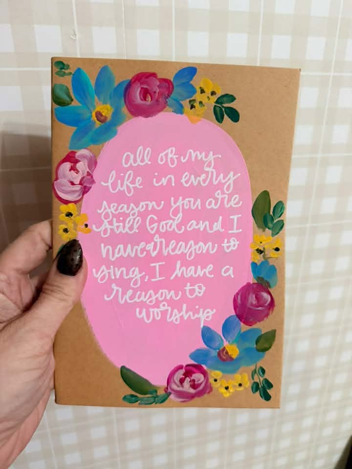 Handpainted Journal-48